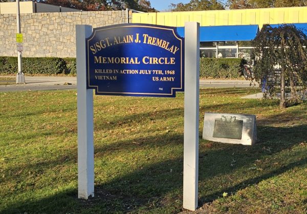 S/SGT. ALAIN J. TREMBLAY MEMORIAL CIRCLE MARKER