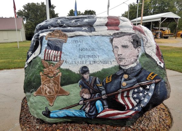 STOCKPORT FREEDOM ROCK VETERANS MEMORIAL SIDE A