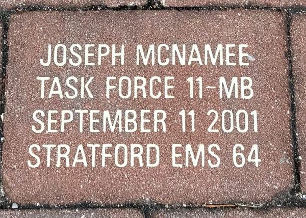 STRATFORD WE WILL NEVER FORGET! MEMORIAL PAVER B