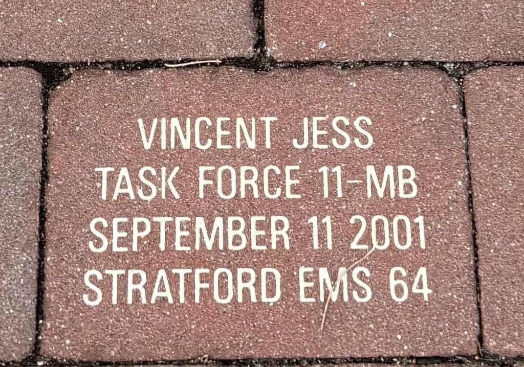 STRATFORD WE WILL NEVER FORGET MEMORIAL PAVER F