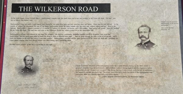 THE WILKERSON ROAD WAR MEMORIAL PANEL