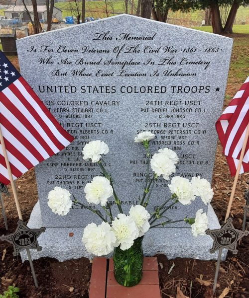 UNITED STATES COLORED TROOPS MEMORIAL FRONT