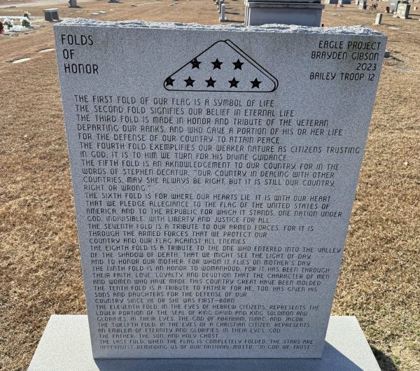 VETERANS MEMORIAL HONORING THOSE WHO SERVED STONE B