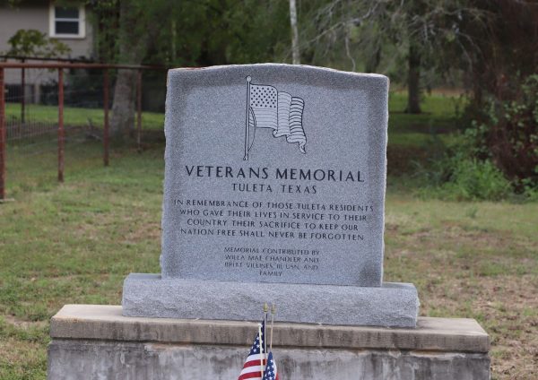VETERANS MEMORIAL TULETA TEXAS