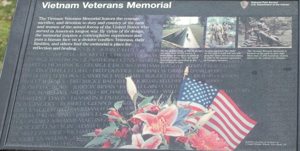 VIETNAM VETERANS MEMORIAL PANEL