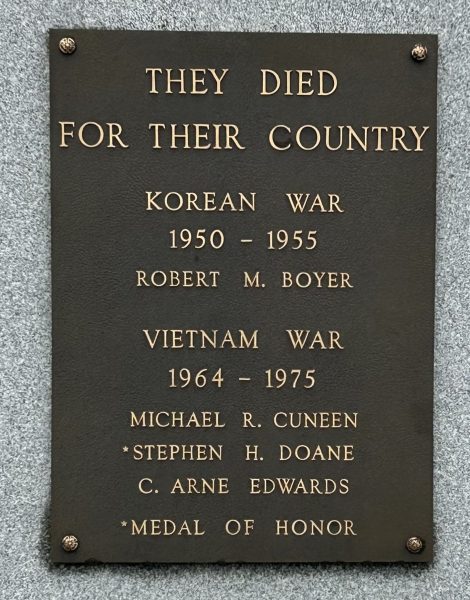 WALTON CEMETERY WAR VETERANS MEMORIAL PLAQUE B