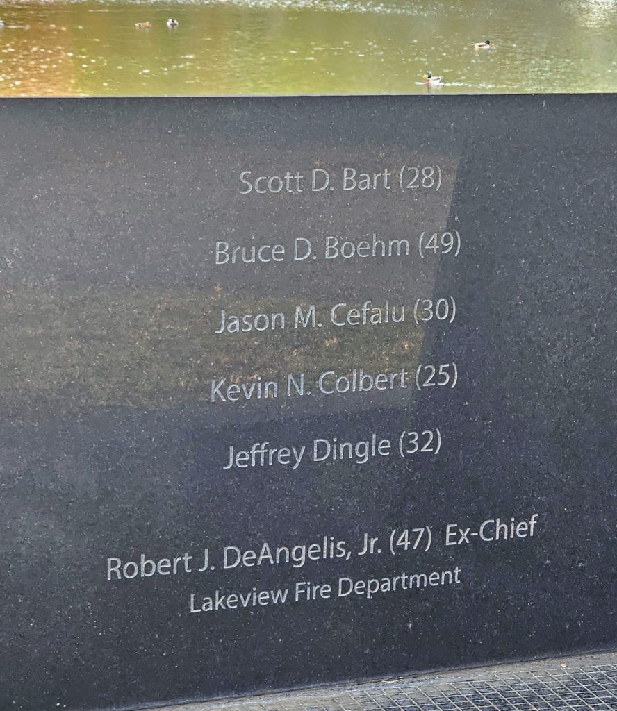 WEST HEMPSTEAD SEPTEMBER 11, 2001 MEMORIAL PLAQUE A