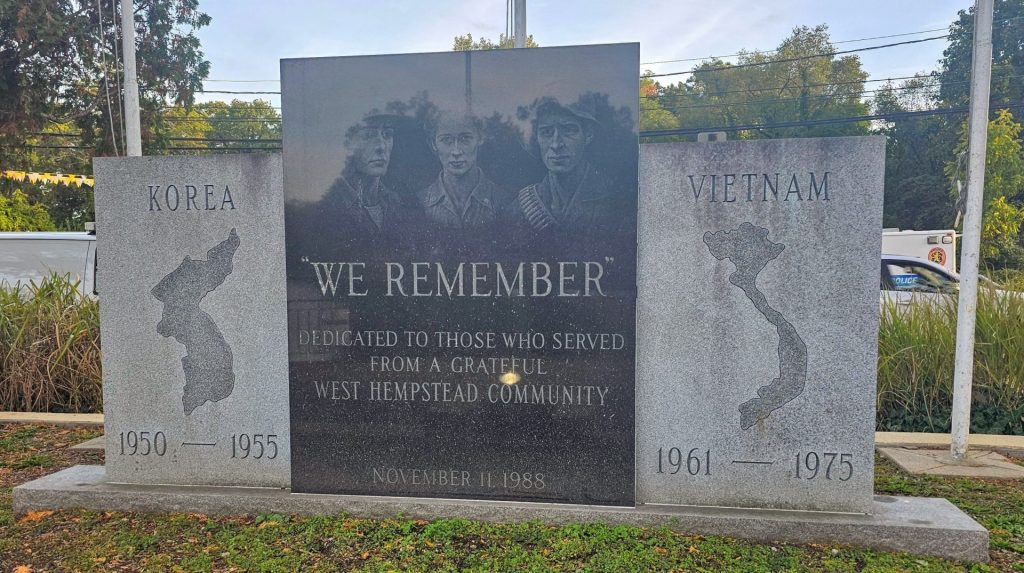 WEST HEMPSTEAD “WE REMEMBER” WAR MEMORIAL