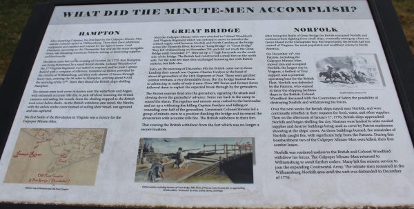 WHAT DID THE MINUTE-MEN ACCOMPLISH? MEMORIAL PANEL