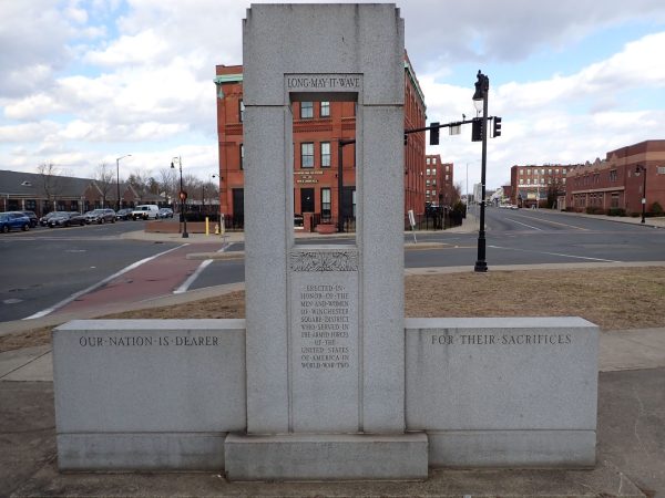 WINCHESTER SQUARE DISTRICT WORLD WAR TWO MEMORIAL FRONT