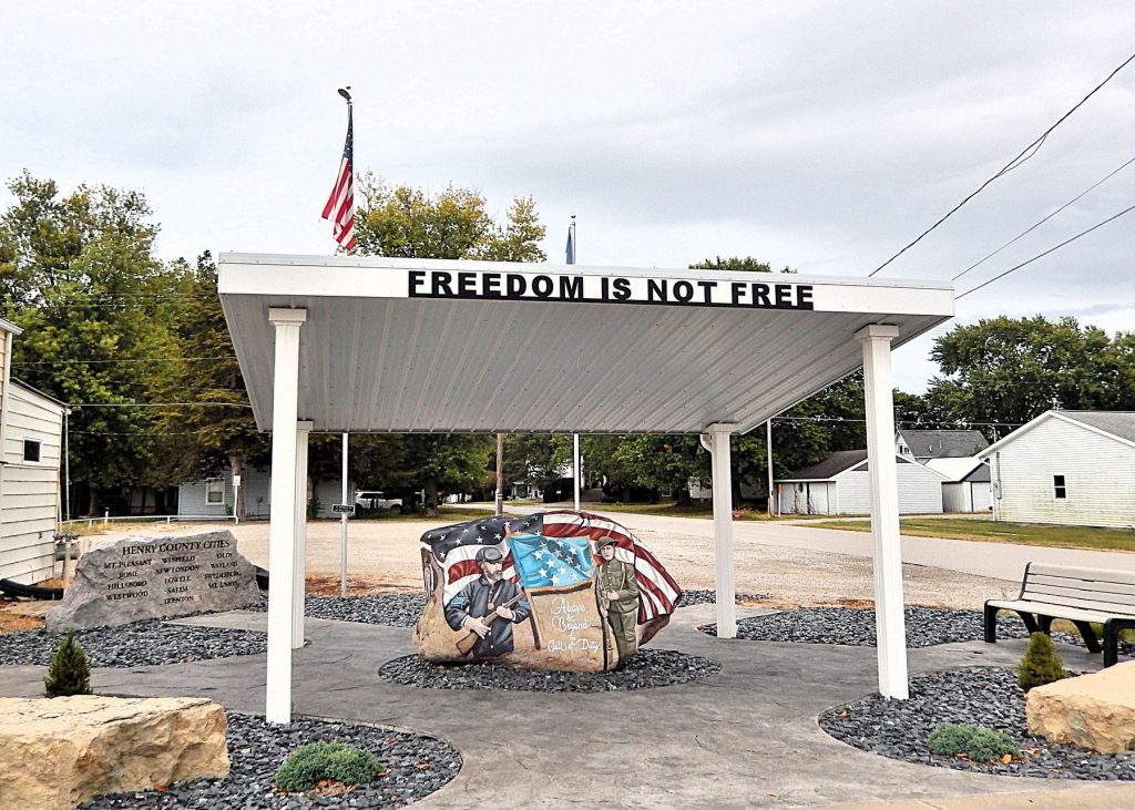 WINFIELD FREEDOM ROCK VETERANS MEMORIAL