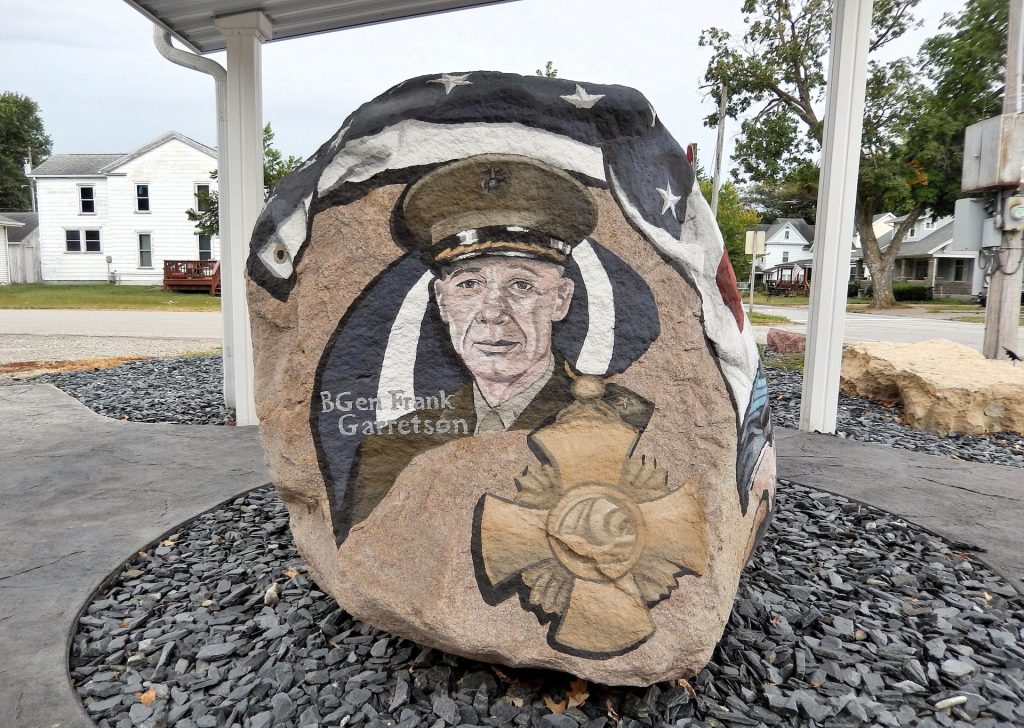 WINFIELD FREEDOM ROCK VETERANS MEMORIAL SIDE B