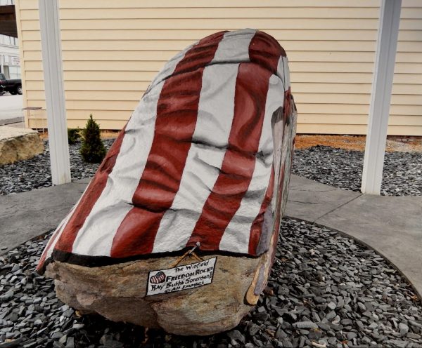 WINFIELD FREEDOM ROCK VETERANS MEMORIAL SIDE D
