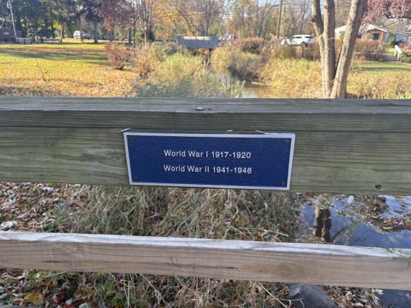 WINFIELD VETERANS MEMORIAL BRIDGE PLAQUE C