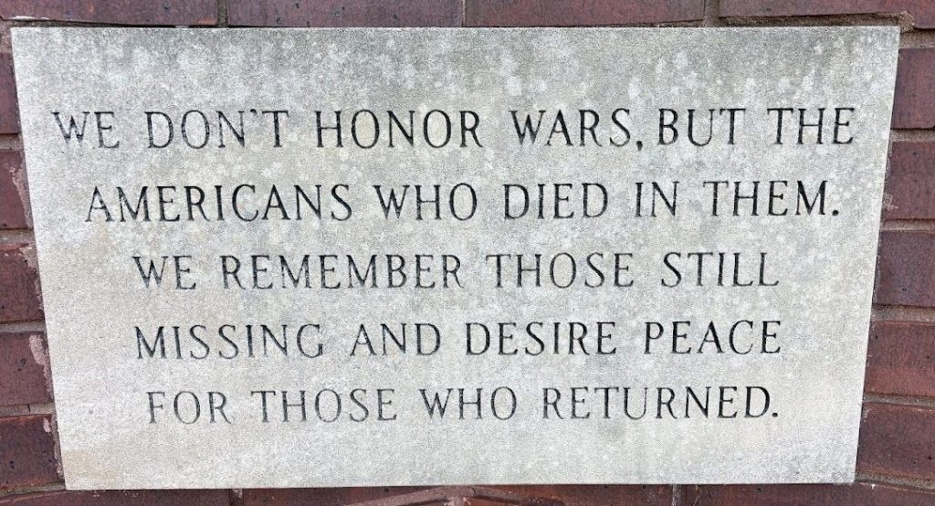 WINFIELD VETERANS MEMORIAL STONE