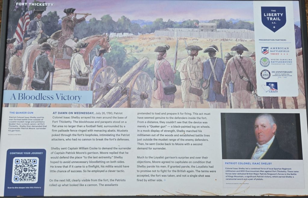 A BLOODLESS  VICTORY REVOLUTIONARY WAR MEMORIAL PANEL