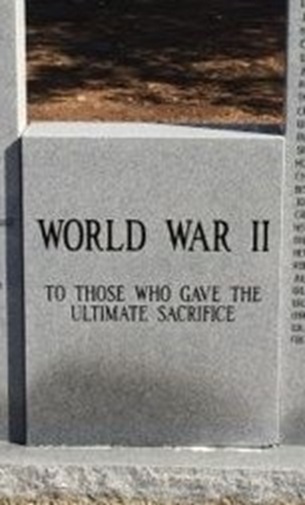 AMERICAN LEGION VETERANS MEMORIAL PARK STONE A