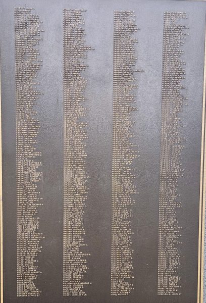 BALDWIN HONOR ROLL WORLD WAR II MEMORIAL PLAQUE B