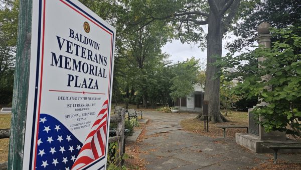 BALDWIN VETERANS MEMORIAL PLAZA PLAQUE