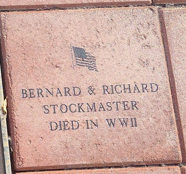 BERNARD & RICHARD STOCKMASTER DIED IN WWII MEMORIAL PAVER