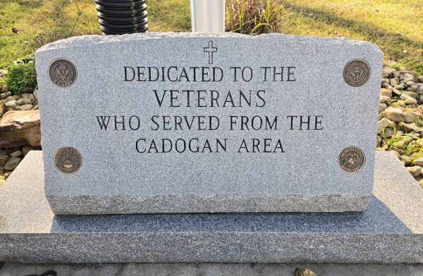 CADOGAN AREA VETERANS MEMORIAL