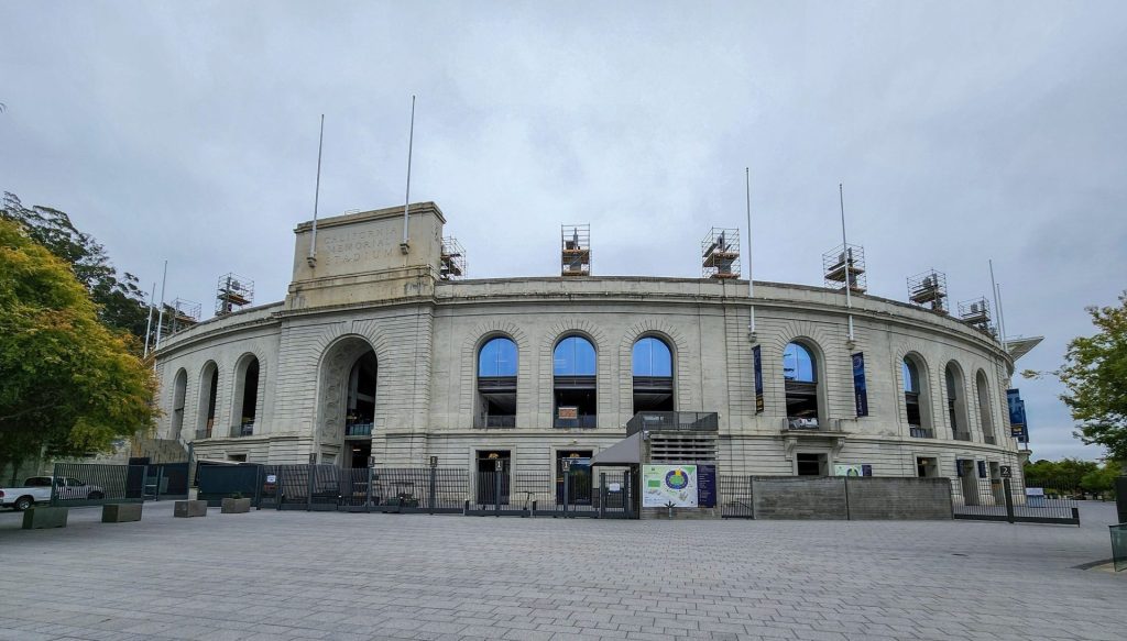 CALIFORNIA MEMORIAL STADIUM FRONT