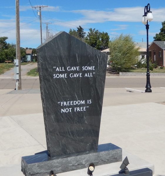 CHEYENNE COUNTY VETERANS MEMORIAL BACK