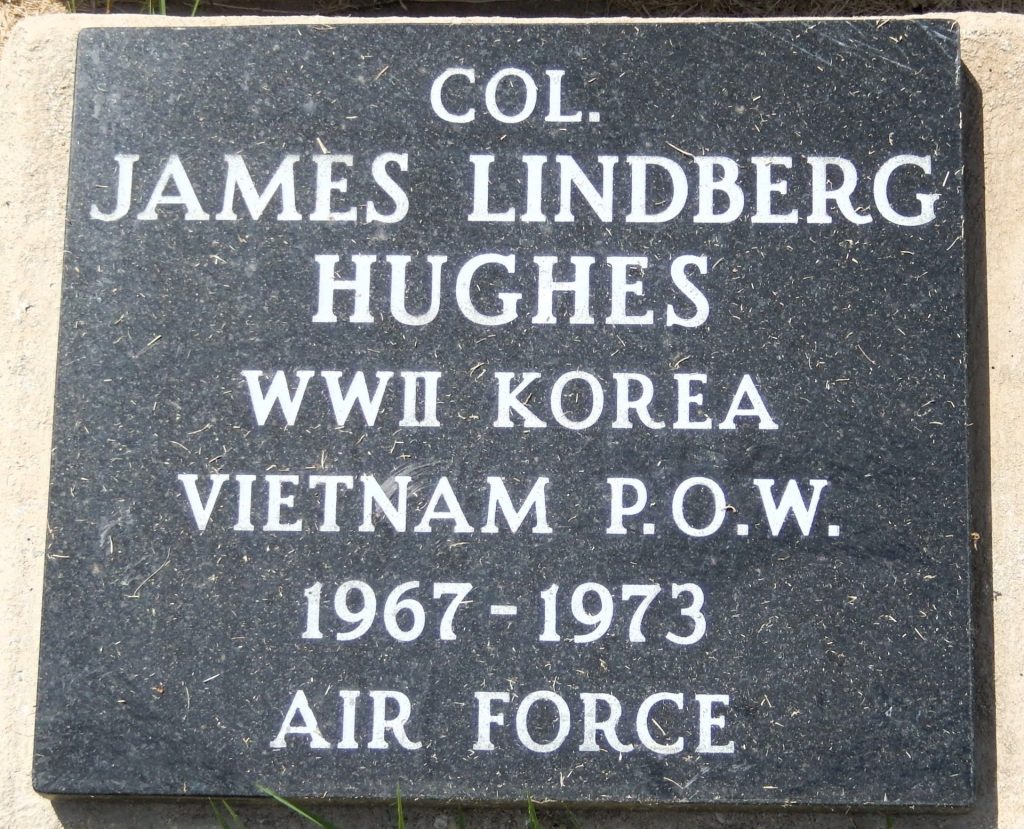 COL. JAMES LINDBERG HUGHES WAR MEMORIAL STONE