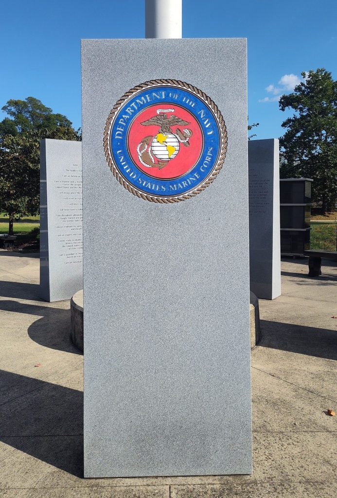 DAVID’S CEMETERY VETERANS MEMORIAL STONE A FRONT