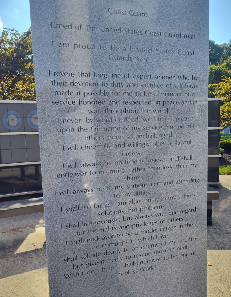 DAVID’S CEMETERY VETERANS MEMORIAL STONE E BACK