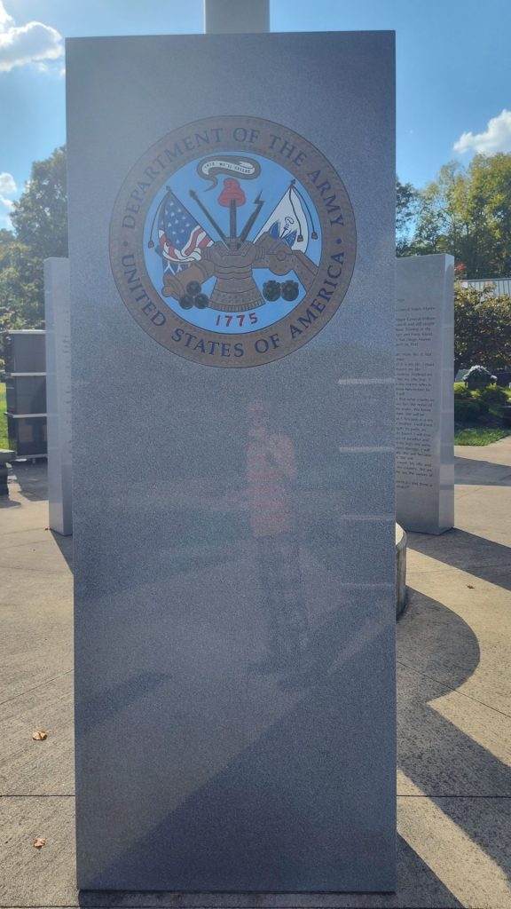 DAVID’S CEMETERY VETERANS MEMORIAL STONE C FRONT