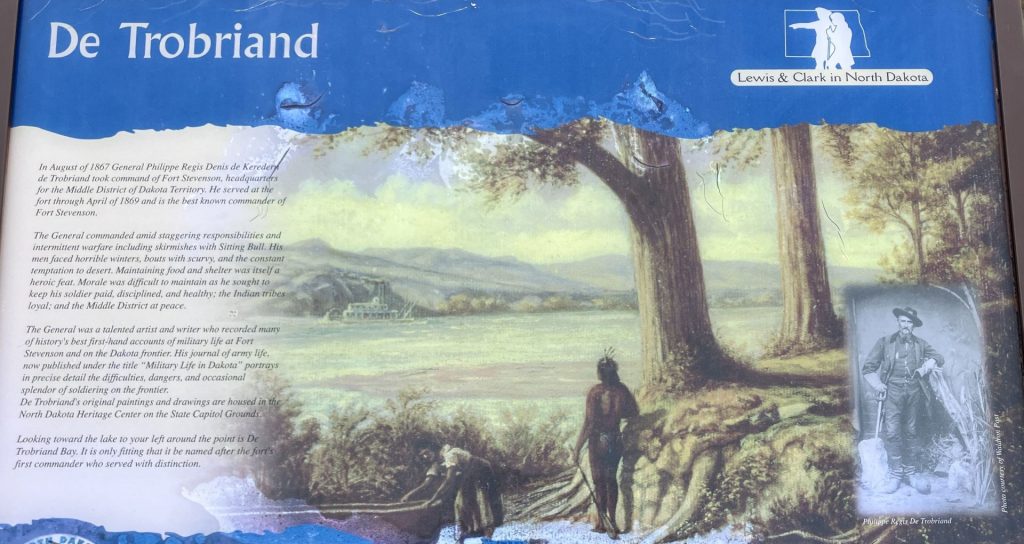 DE TROBRIAND WAR MEMORIAL PANEL