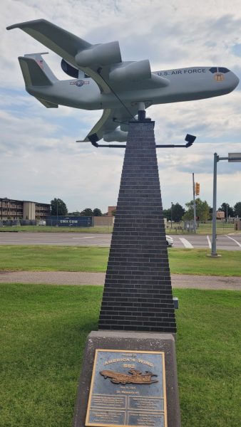DEDICATED TO AMERICA’S WING 555 WAR MEMORIAL