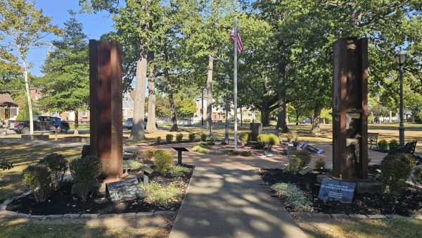EAST ROCKAWAY SEPTEMBER 11, 2001 MEMORIAL ENTRANCE BEAMS