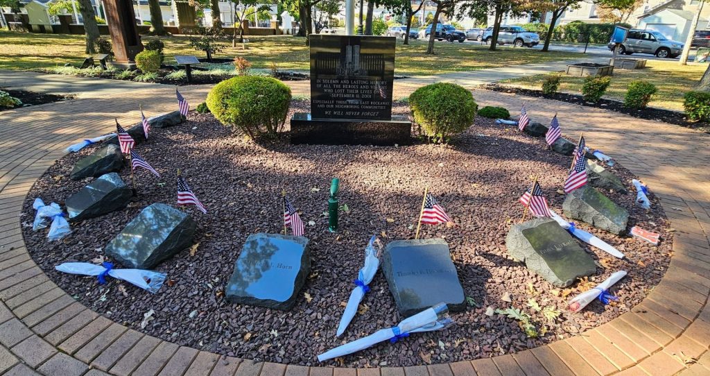 EAST ROCKAWAY SEPTEMBER 11, 2001 MEMORIAL HONOR STONES