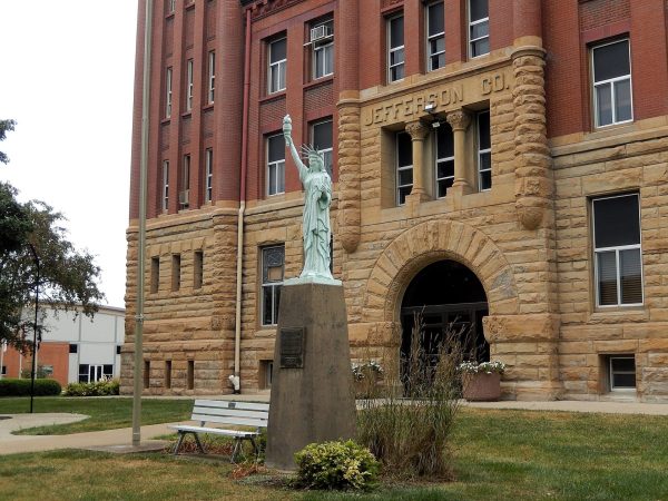 FAIRFIELD REPLICA OF THE STATUE OF LIBERTY MEMORIAL