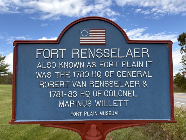 FORT RENSSELAER REVOLUTIONARY WAR MEMORIAL MARKER