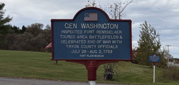 GEN WASHINGTON REVOLUTIONARY WAR MEMORIAL MARKER