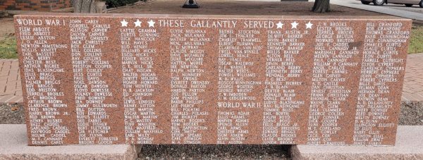 GRANITE ALL VETERANS MEMORIAL STONE C