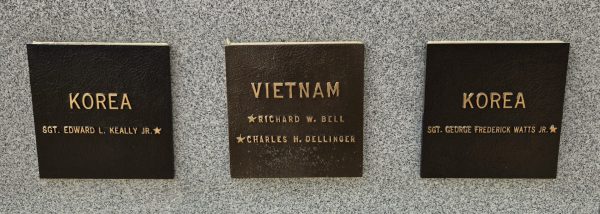 HAMPTON TOWNSHIP KOREAN AND VIETNAM MEMORIAL PLAQUES