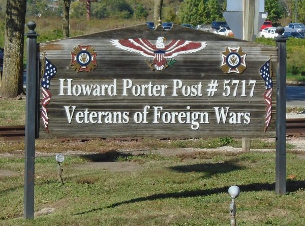 HOWARD PORTER POST #5717 VETERANS OF FOREIGN WARS MEMORIAL MARKER