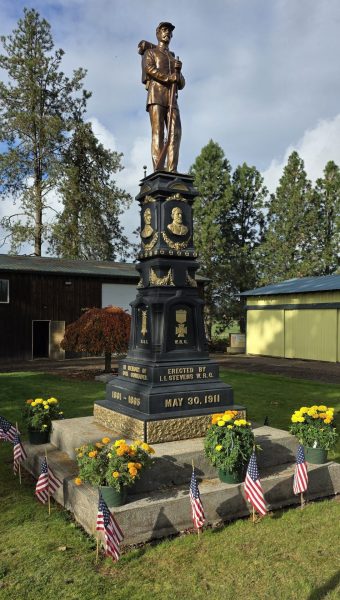 I.I. STEVENS W.R.C. G.A.R. WAR MEMORIAL