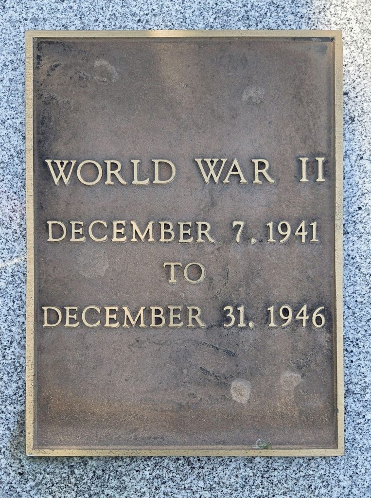 INVER GROVE HEIGHTS VETERANS MEMORIAL PLAQUE D