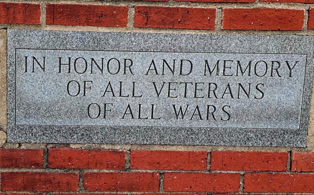 JASONVILLE ALL WAR VETERANS MEMORIAL STONE