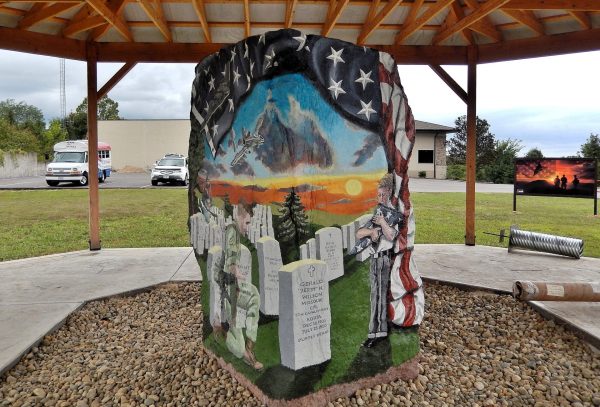 LAURIE FREEDOM ROCK VETERANS MEMORIAL SIDE A