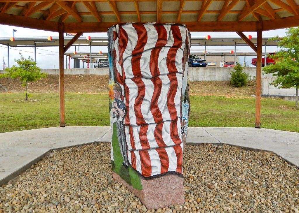 LAURIE FREEDOM ROCK VETERANS MEMORIAL SIDE C