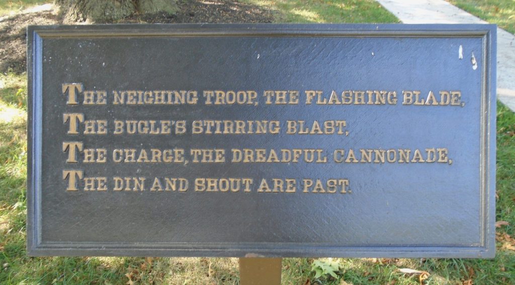 LEAVENWORTH CIVIL WAR MEMORIAL PLAQUE B