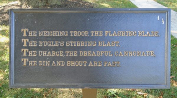 LEAVENWORTH CIVIL WAR MEMORIAL PLAQUE B