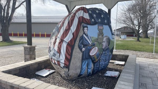 LINN COUNTY FREEDOM ROCK VETERANS MEMORIAL SIDE B