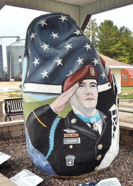 LINN COUNTY FREEDOM ROCK VETERANS MEMORIAL SIDE C